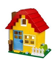 Legohaus als Symbol für Wohnen